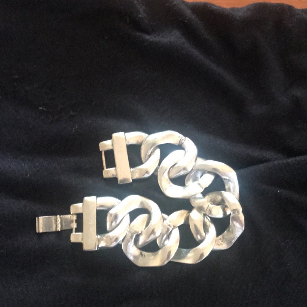 Chunky Silverplated Bracelet